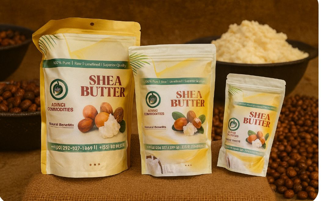 Hands-on shea butter processing during the community workshop